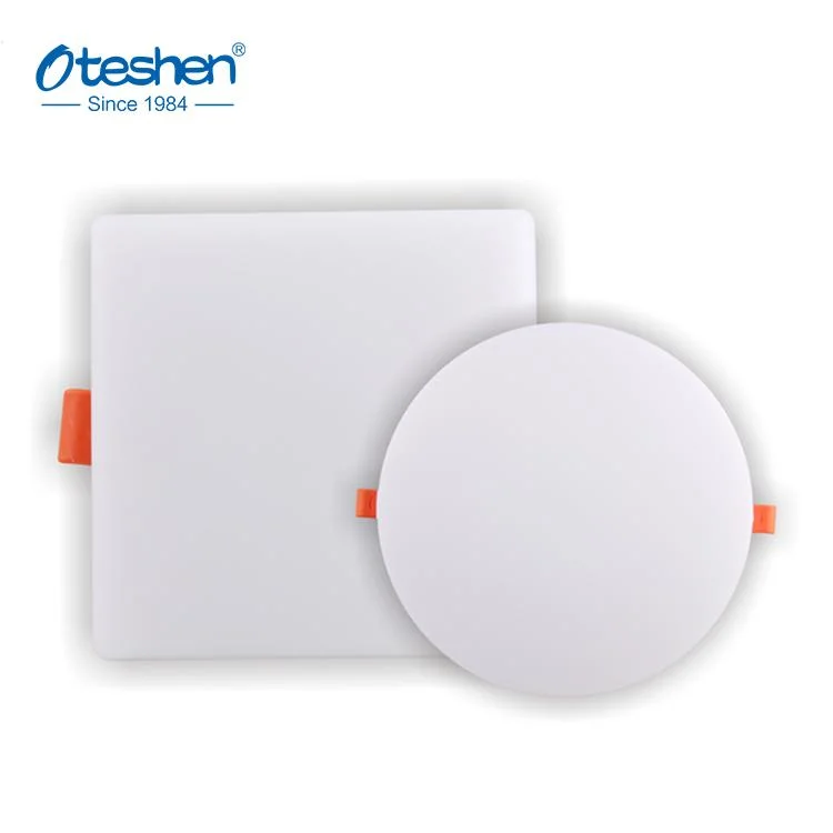 New Design Frameless Slim Round&Square 10W/15W/22W/30W LED Panel Light