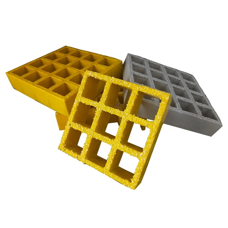 38*38*38 Roof Top Solar Fiberglass Plastic Molded FRP Grating Walkway