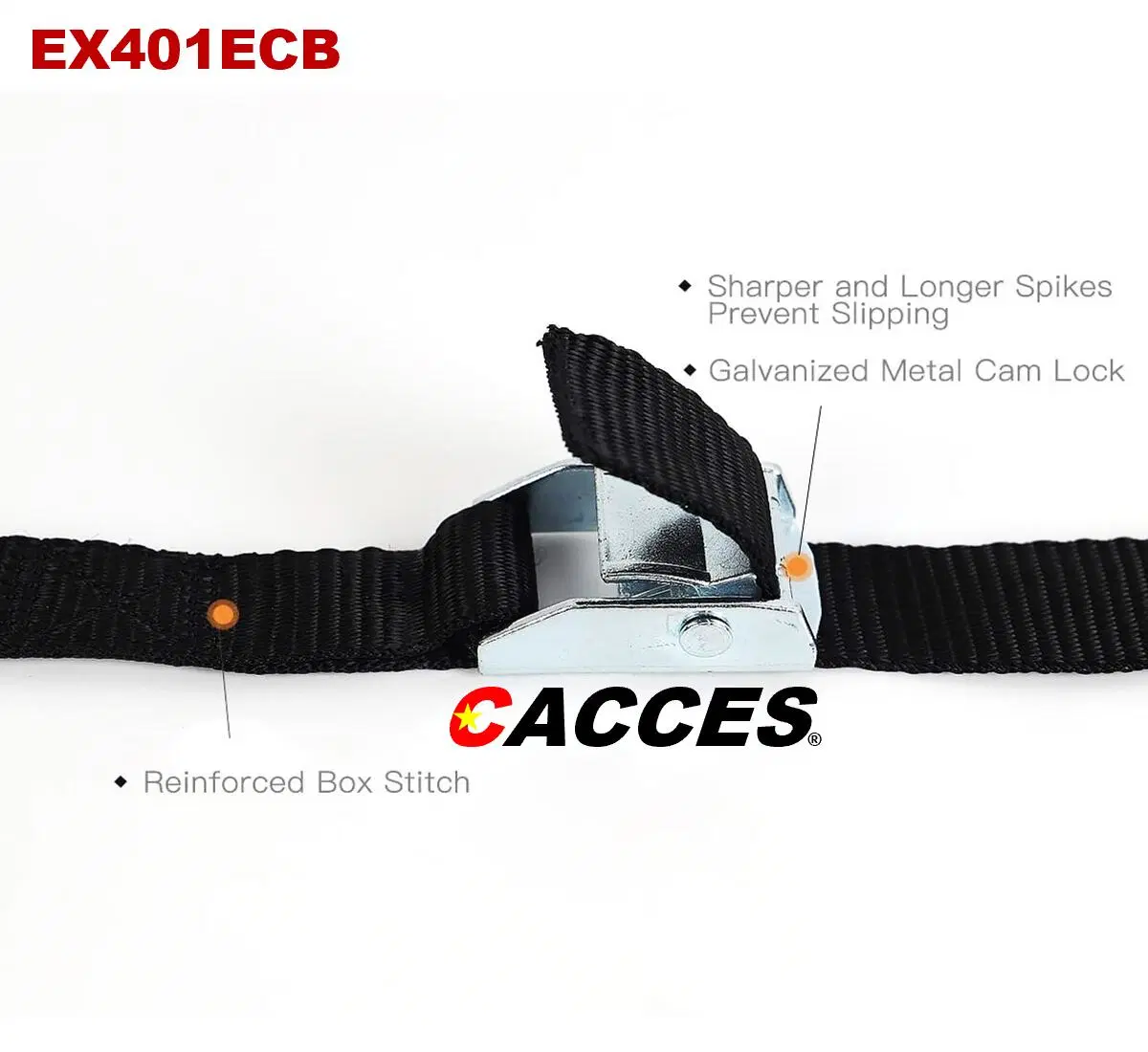 Lashing Strap, Tie Down Straps, Sturdy Thickened Pad Cam Buckle Straps, 1/1.5/2/3/4/5/6mx25/35/50mm Black, Orange, Yellow, Red, Blue Factory Options Tie Downs