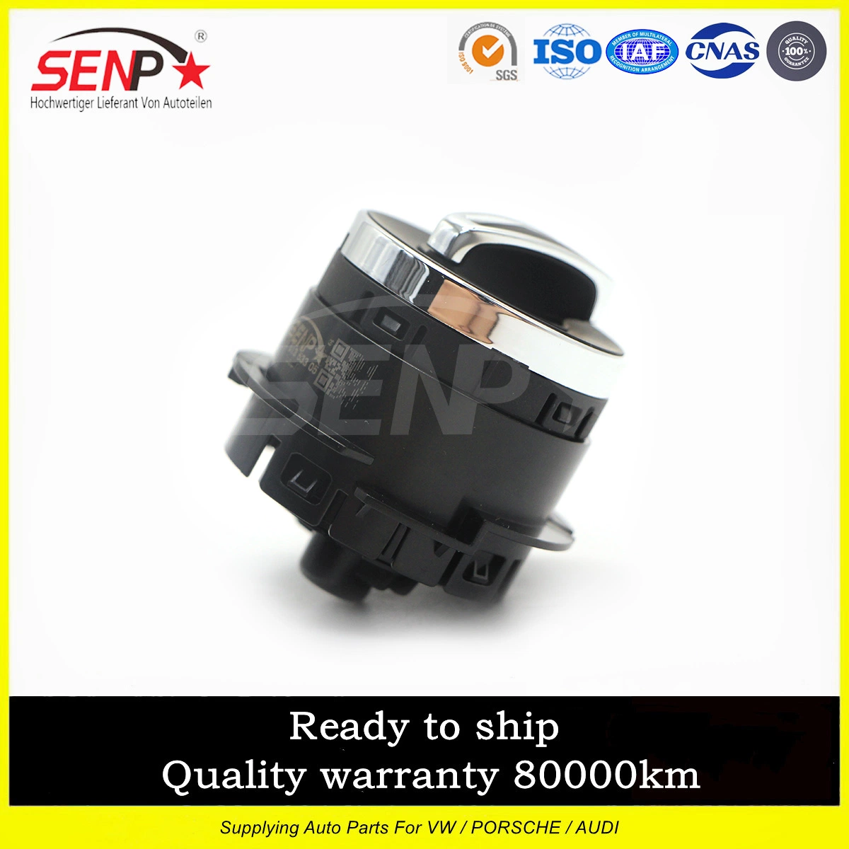 Senp Wholesale/Supplier German Auto Parts Headlight/Fog Light Switch Auto Headlamp 95861353305 for 2011-2018 Porsche Cayenne Macan 3.0/3.6L Original Car Part Switches