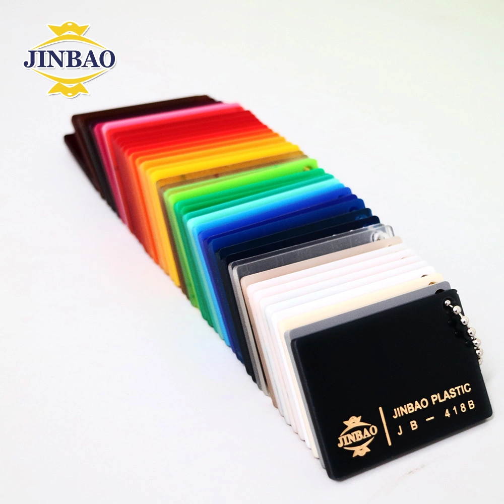 Jinbao 4X8 Clear 20mm Benchtop Opal Silver Double Side Polystyrene Acrylic Sheet