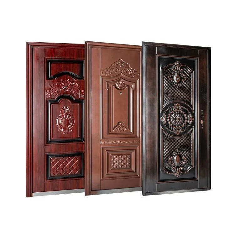 Zinc Alloy Gold Mother Door Household Security Door Outdoor Environmental Protection Villa Copper Door