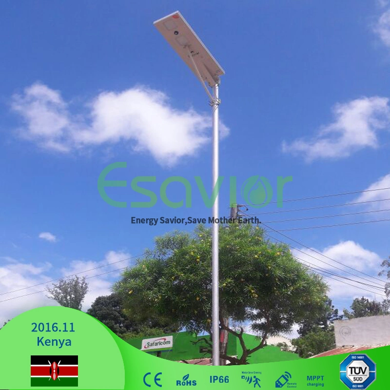 2000lm LED Solar Street Light All in One Outdoor Solar Lighting Energy Saving Lamp