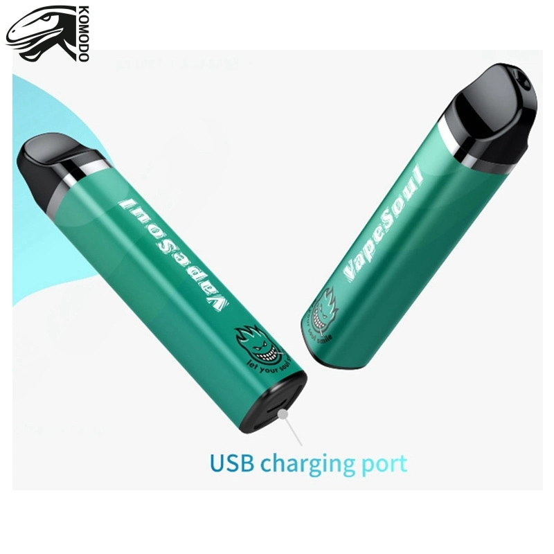 Newest 5ml 600mAh batterie rechargeable 1500 inhalations E cigarette Pefilled Vape stylo jetable