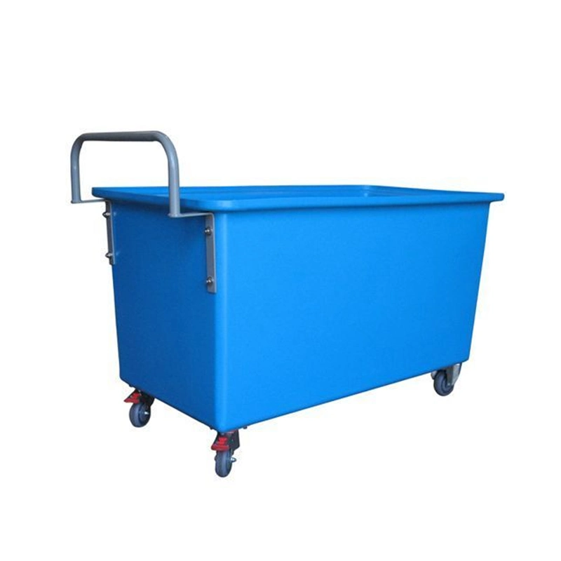 Authentic Industrial Provide Large Size Plastic Hospital Laundry Cart High-Capacity Medical Storage Trolley Carts for Sale