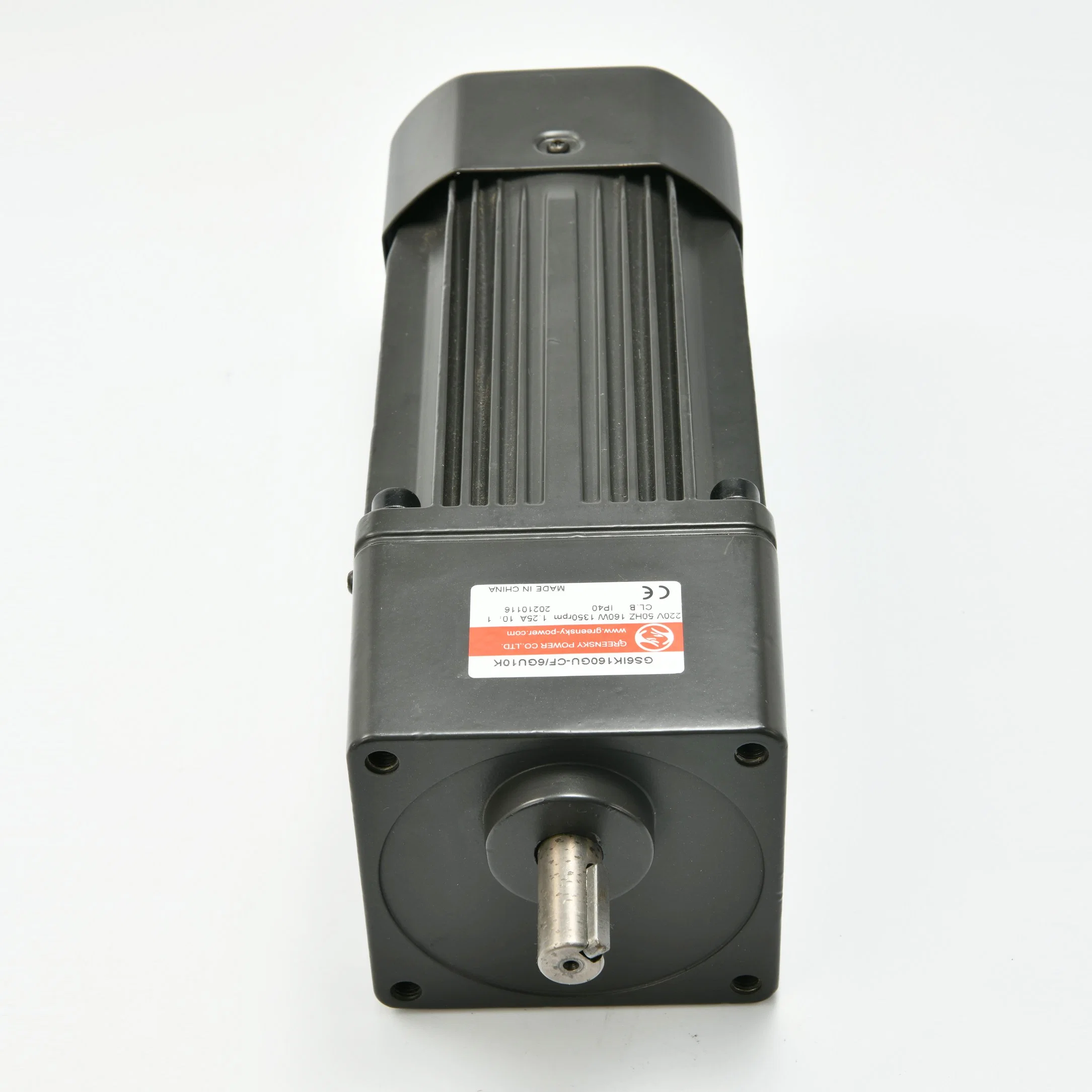 220V 230V 6ik160gu 160W High Torque AC Induction Reversible Gear Motor with Speed Controller Driver