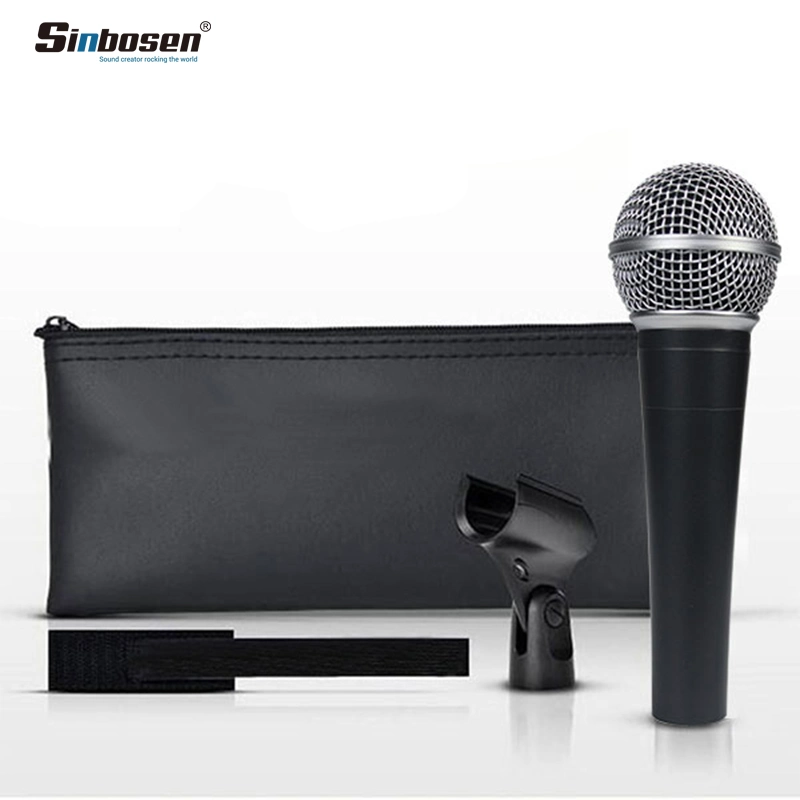 Mic Dynamic Microphone Sm58 Professional Recording Microphone for Instruments