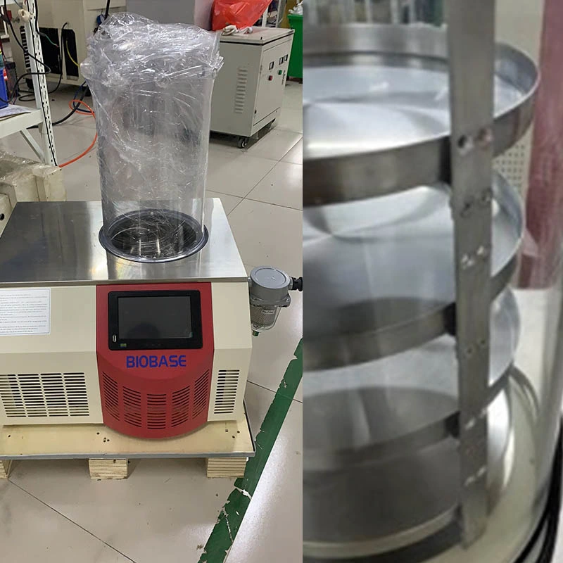 Biobase vacuum Freeze Dryer Vertical Food Use for Laboratory