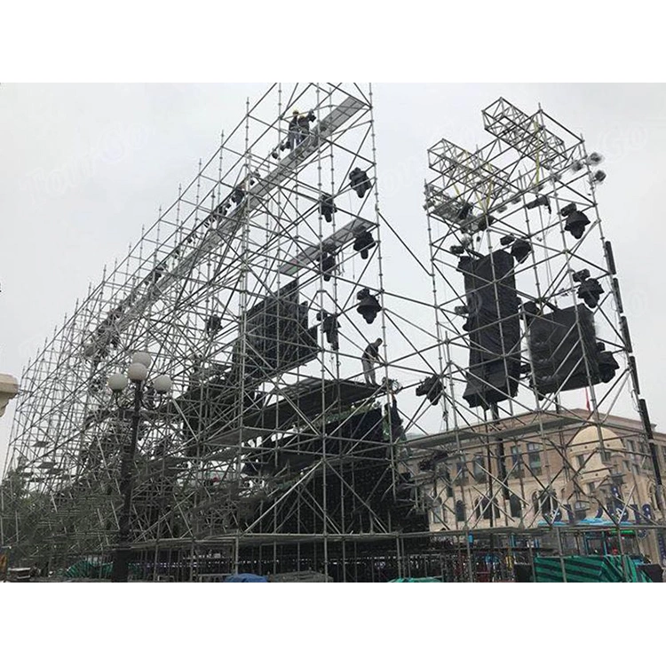 Steel Layer Truss for Sound Light Stage Equipment 6X6X3m