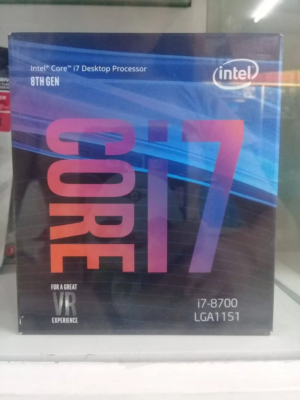 معالج Intel Core i7-8700 Desktop 6 مراكز بسرعة 4.6 جيجاهرتز LGA1151 وحدة المعالجة المركزية للحاسب