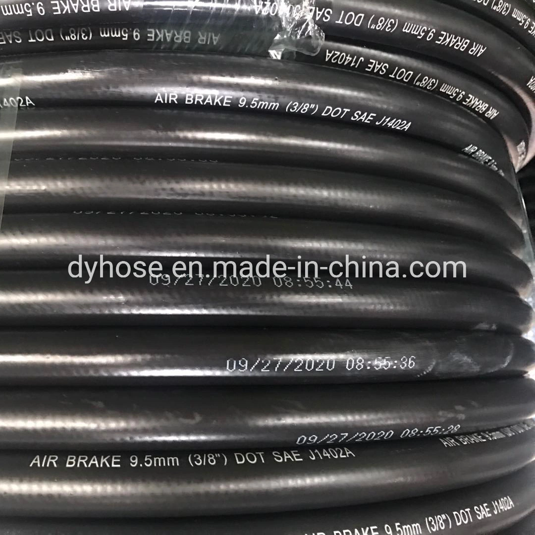 SAE J1402 DOT High Pressure Air Brake Hose for Cars and Trucks