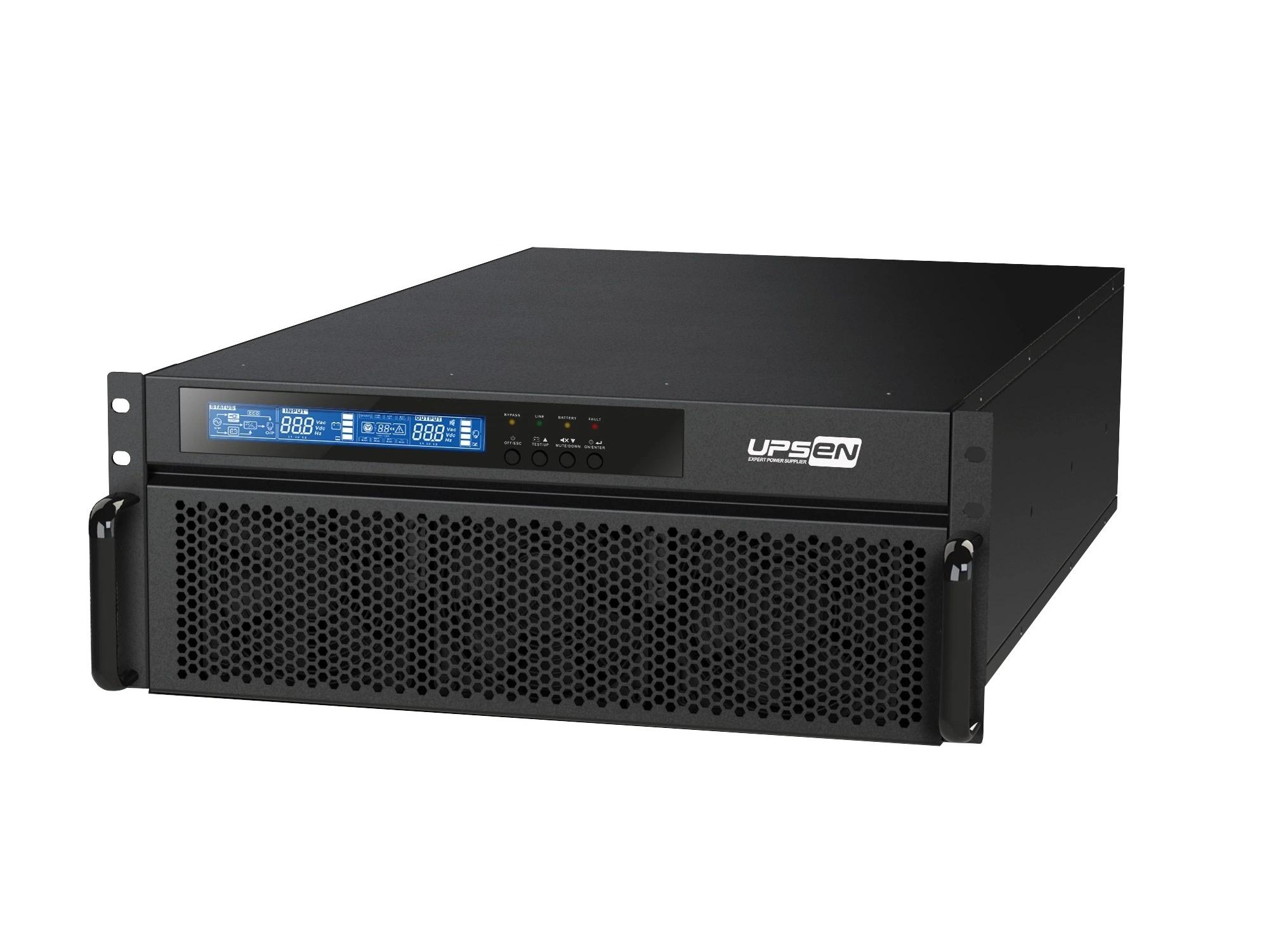 10kVA 10kw 3 Phase in or 3 Phase out Upright Computer Battery Online Rack Mount UPS Power Supply Pure Sine Wave