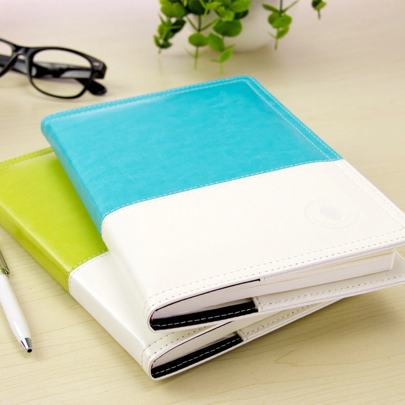 New Design Hardcover Promotion Leather Notebook