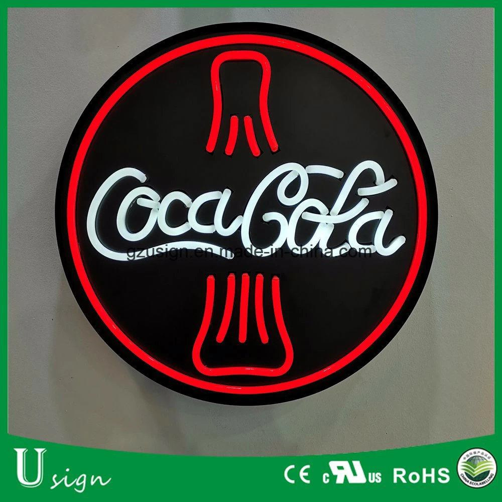 Black Panel Acrylic Customized Neon Sign LED Lamp Chinese Manufacturers