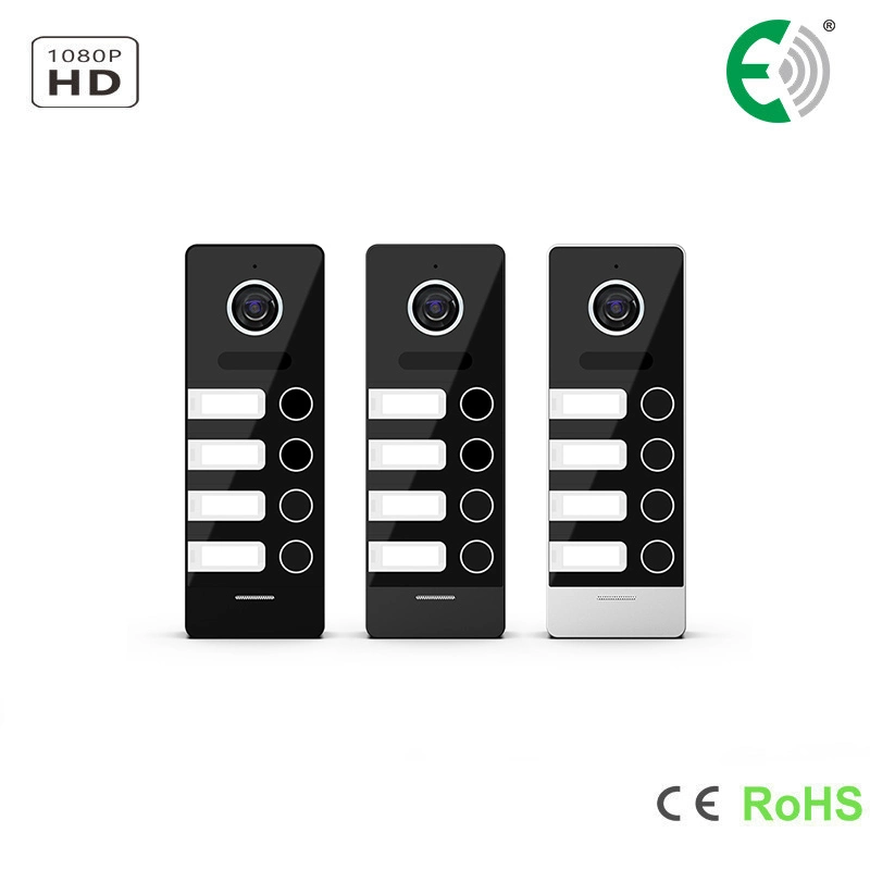 4-Wire WiFi 7 Inches Screen HD Home Security Interphone Door Bell Video Doorphone for Four Family