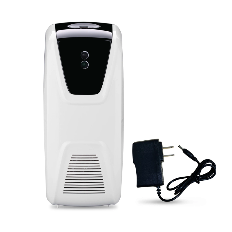 White Fan Type Wall-Mounted Automatic Air Freshener Dispenser