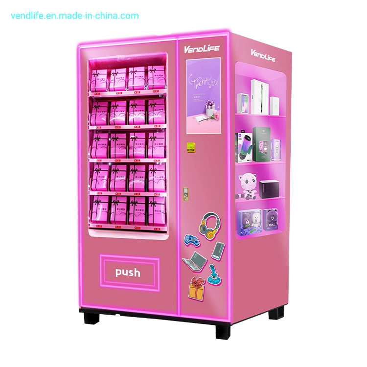 Faire l'écran tactile/esthétiques de cils Vendlife Machine distributrice de produits cosmétiques Custom/beauté vending machine populaire