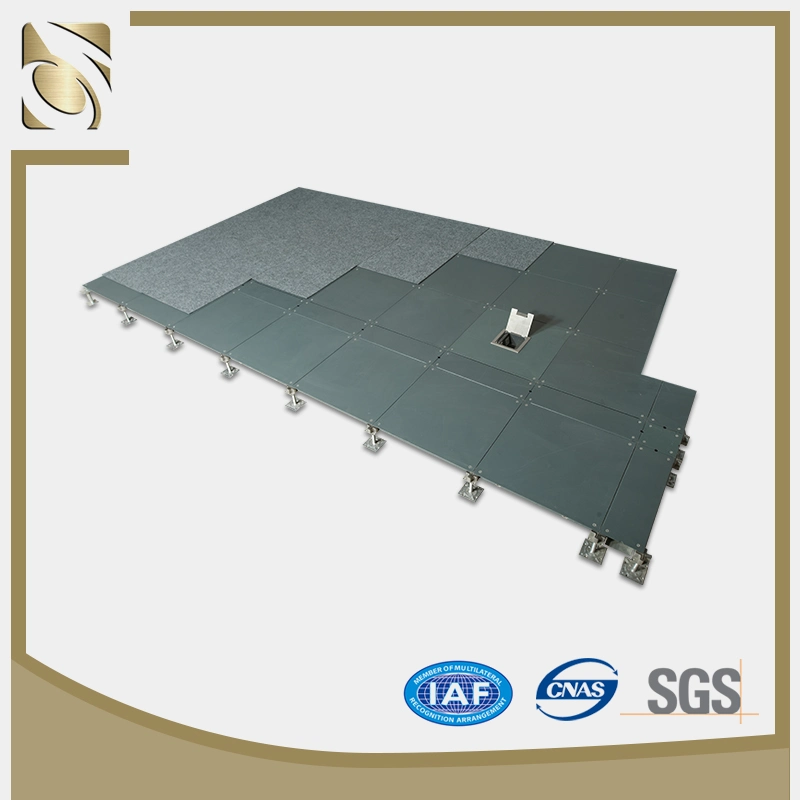 Anti Static Cementitious Elevated Raised False Panel Steel Raised Flooring