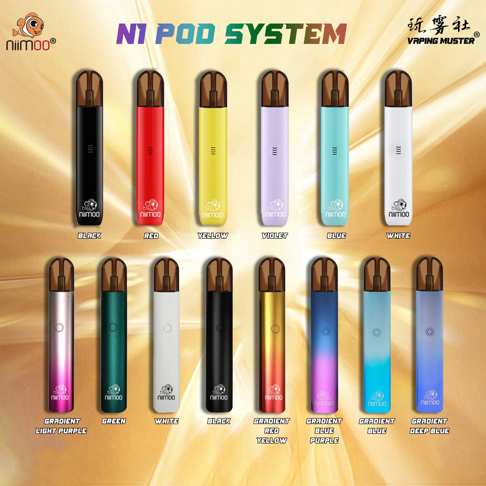 Niimoo Wholesale Disposable Vape Pen Best Selling Disposable Electronic Cigarette Open Pod System Vape Pod