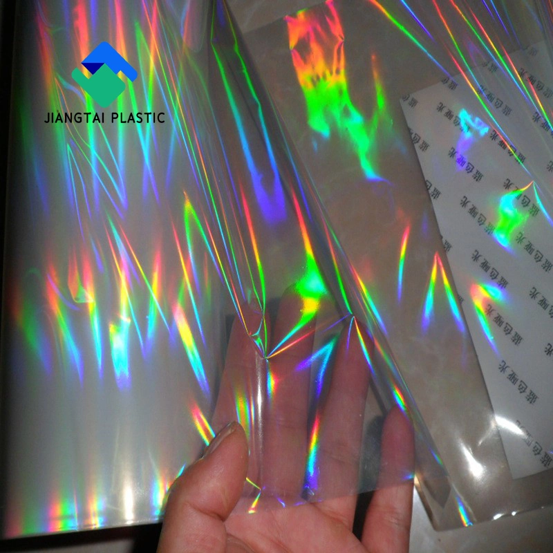 Jiangtai Pet BOPP Holographic Metallized Film Transparent Lamination Paper Film for Paper Board