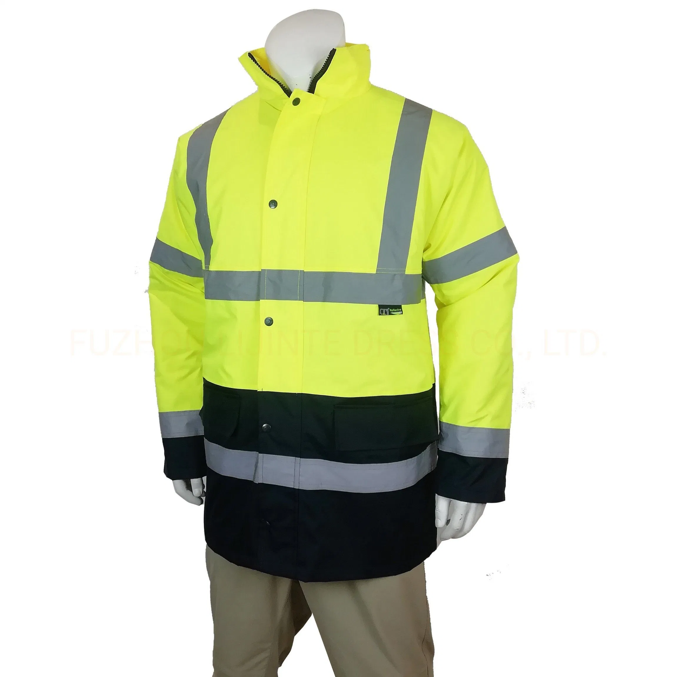 Waterproof Winter Keep Warm Outwear Reflective Safety Workwear for Adults