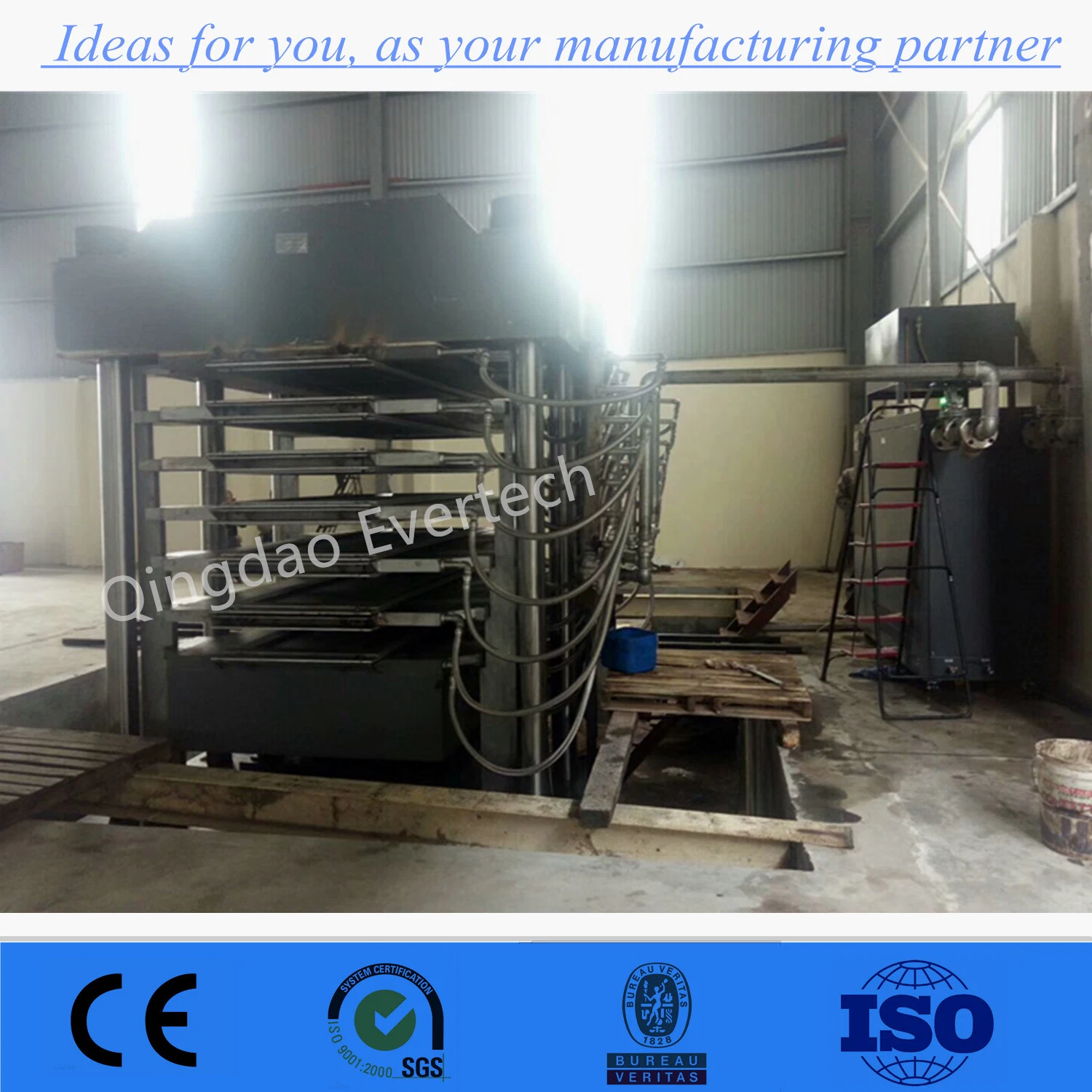 EVA Sheet Foaming Shoe Sole Hydraulic Press Vulcanizing Machine