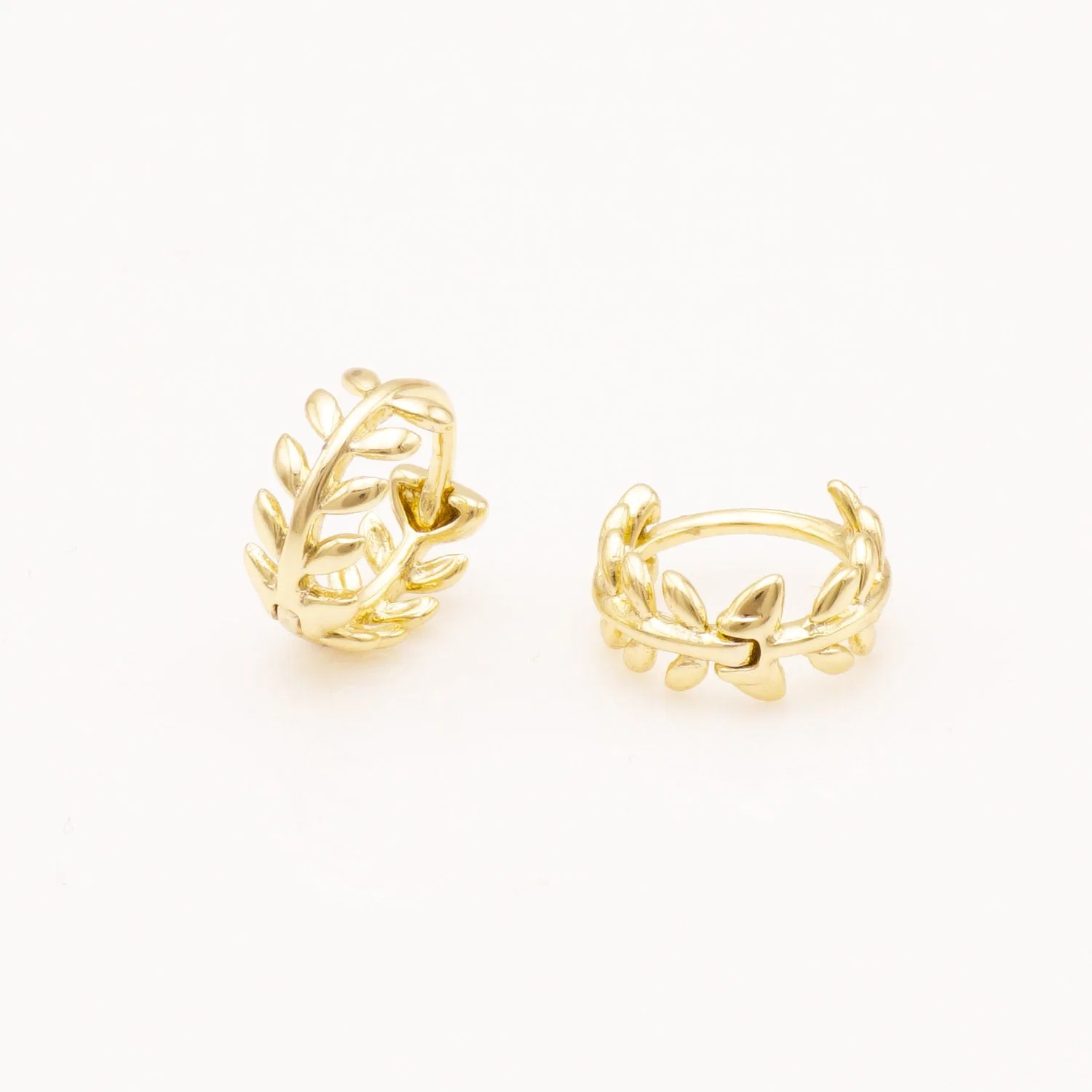 Hot Custom Fashion Gold Plated Sterling Silver Jewelry Lock Hoops Earring Wholesale/Supplier