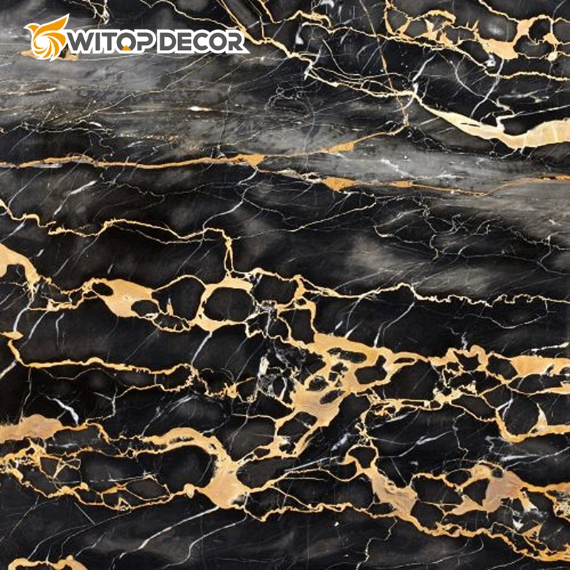 Faux Plastic Stone Panels PVC Wood Effect Wall Decoration UV Marble Sheet Panel