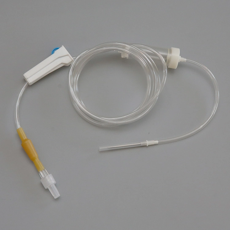 Hot Sale Disposable Infusion IV Set Clean Transparent Tube