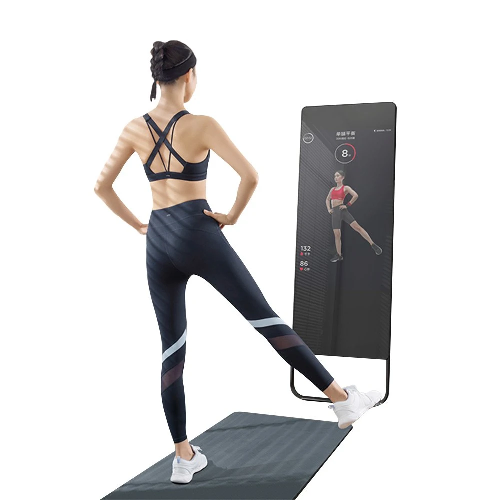 32, 43 Zoll HD LCD-Display Android Body Fat Calculation Intelligentes Gesundheitssystem Magic Glass Fitness Spiegel Workout Touchscreen Smart Mirror für Smart Home