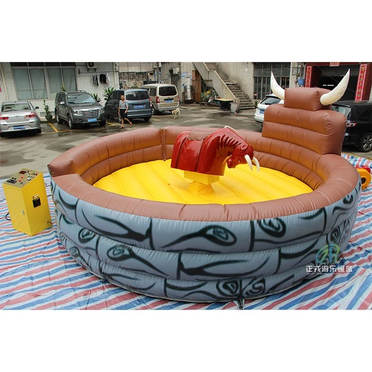 Fun Outdoor Games Inflatable Bullfighting Machine with Arena Mattress