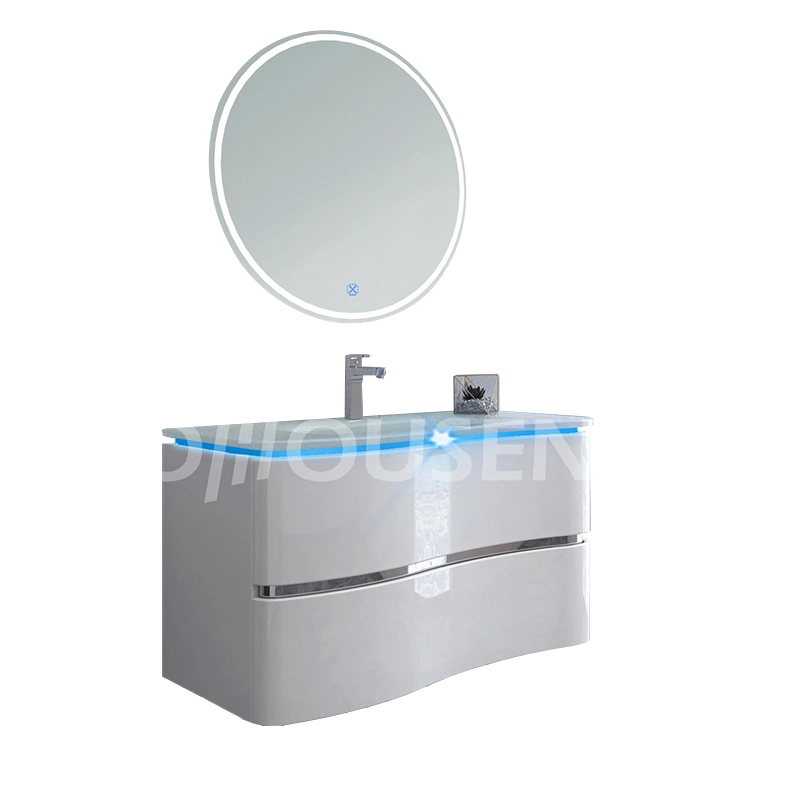 Household Made in China Bathroom Vanity Classica Bathroom Vanity Units with LED Light