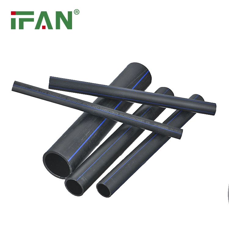 Ifan Black HDPE/PP/PE Pipe 20mm HDPE Fittings for Water Supply Agriculture Irrigation