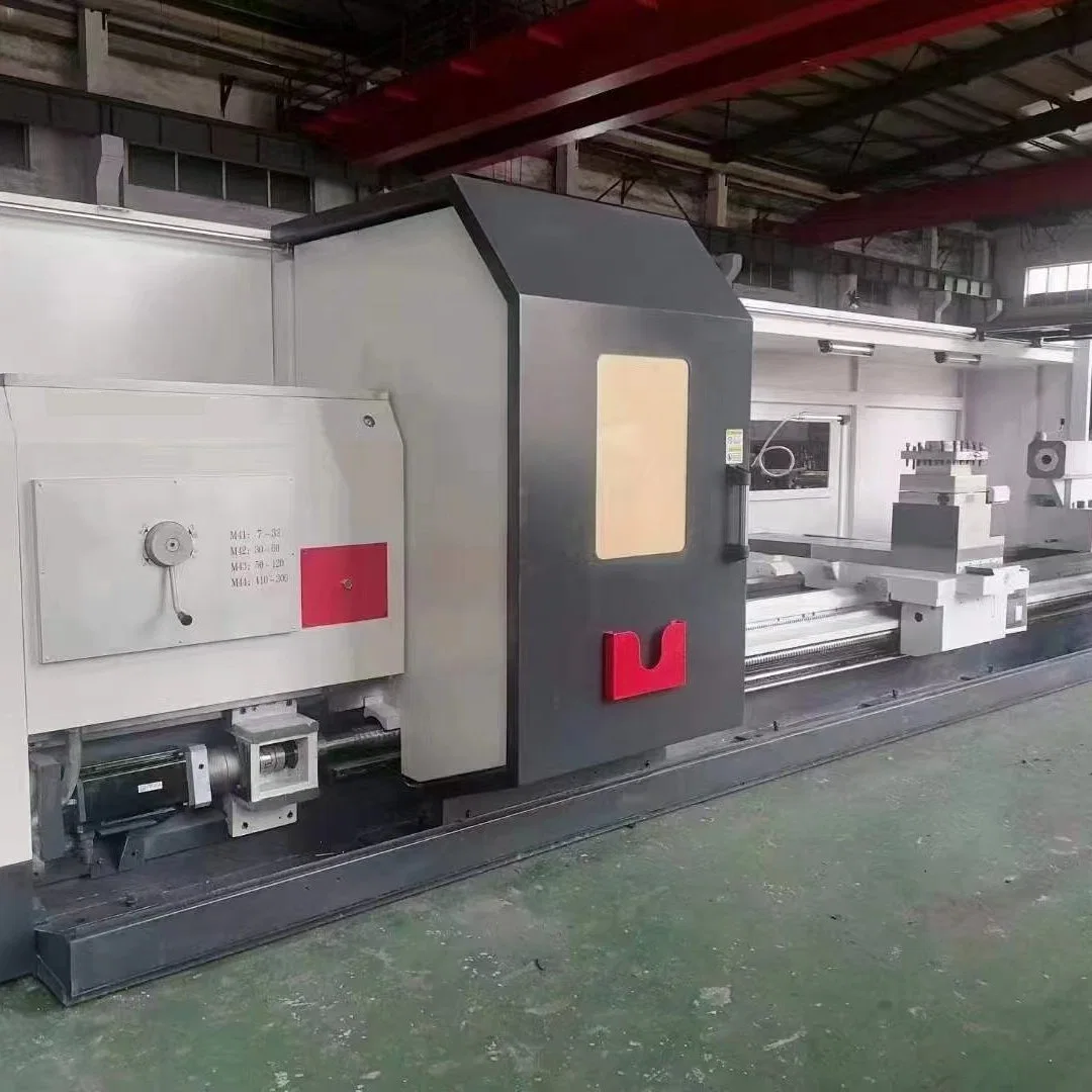 High Precision Flat Bed Cutting Horizontal CNC Lathe Machine