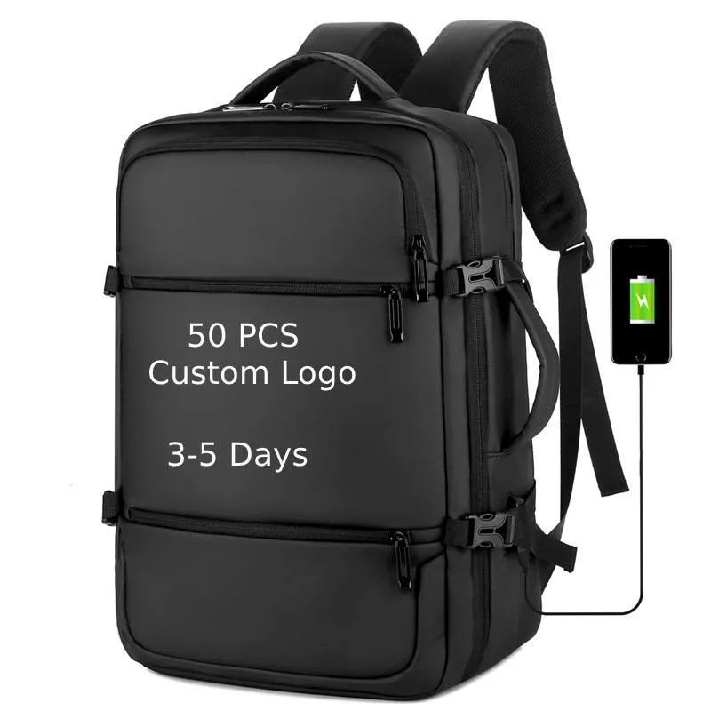 Men 15.6 Inch Business Laptop Backpacks Fashion Anti-Theft Pack Bag for Teenager