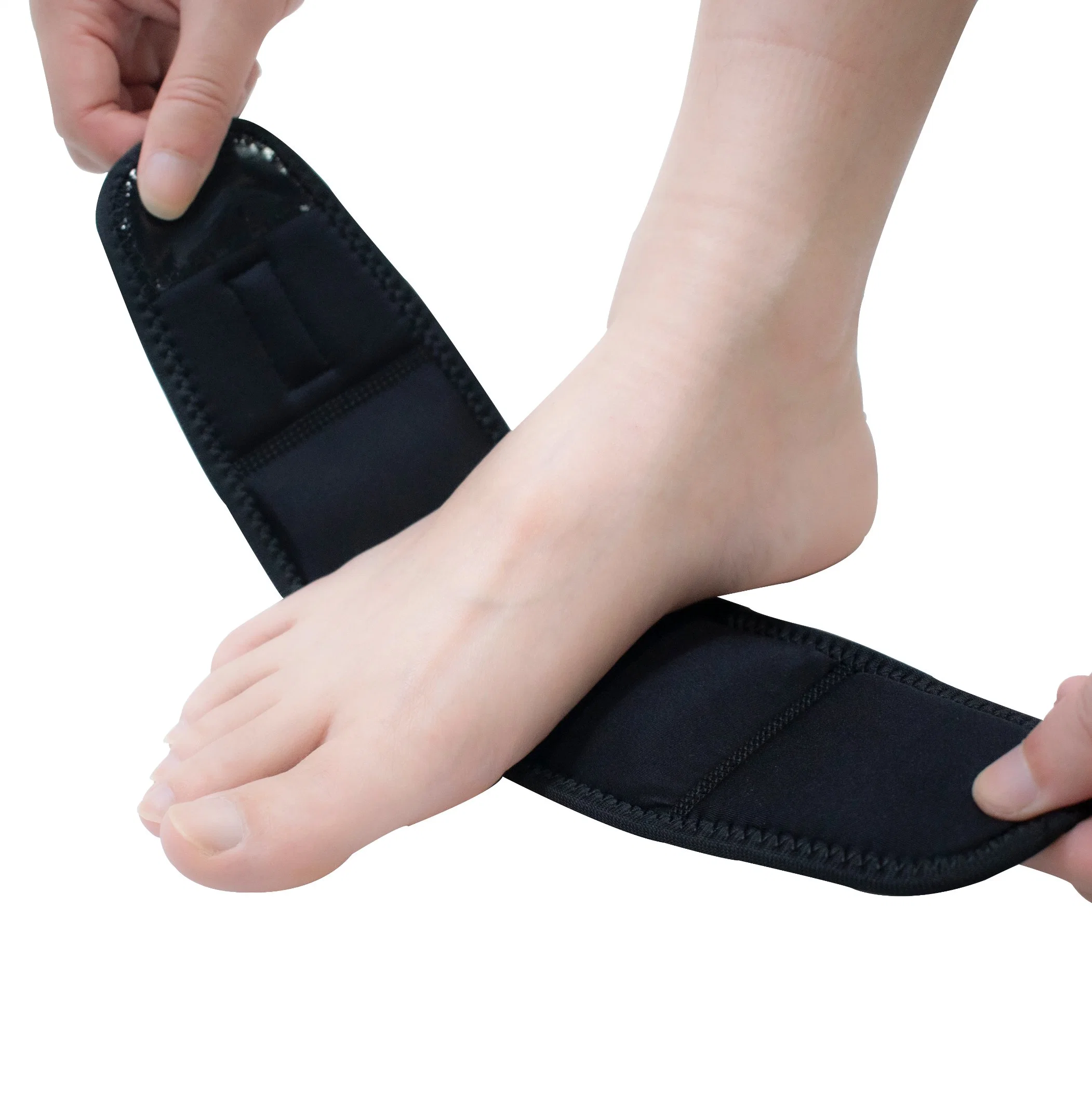 Gel Cushioned Nylon Adjustable Gel Arch Support for Foot Care