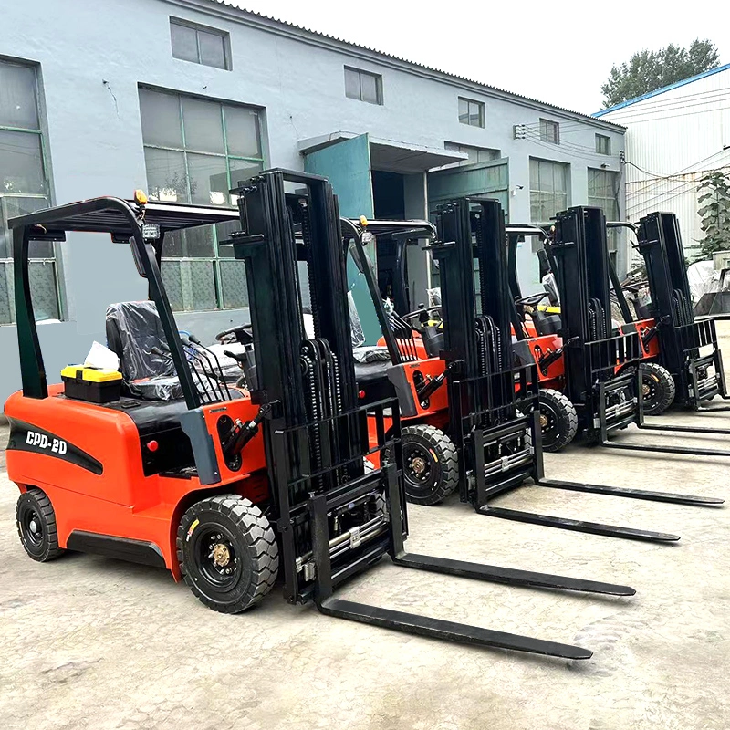 Warehouse Dock Cargo Electric Forklift Handling Battery Forklift1ton 2ton 3ton CE