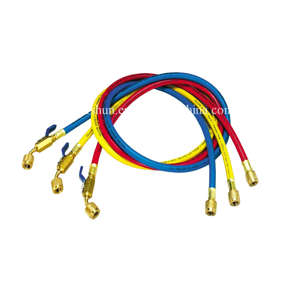 ISO 9001 Manufacturer 1/4&quot; Inch Air Conditioner Charging Hoses