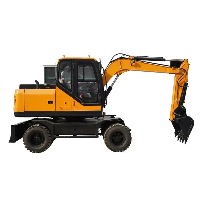 Maquinaria de construcción Volvo Design 13 Ton Wheel Excavator para la venta