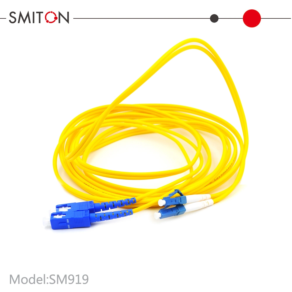 LC-Sc Upc Single Mode Duplex Fiber Optic Cable Patch Cord