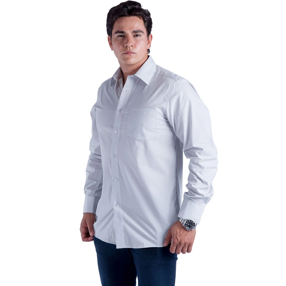 2023 New Custom Men&prime; S Loose Dress Shirt Long Sleeve Casual Business Shirts