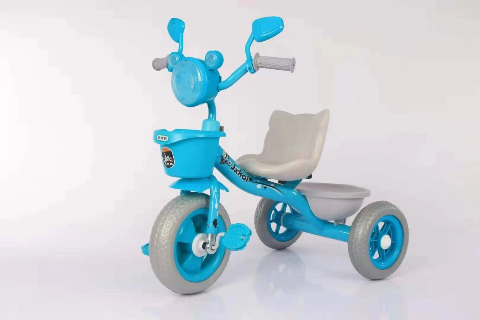 Nouveau design Tricycle bébé jouets pour enfants en acier avec de la musique/Tricycle en plastique pour les enfants de 1 à 6 ans/Mini Bébé bicyclettes bon marché