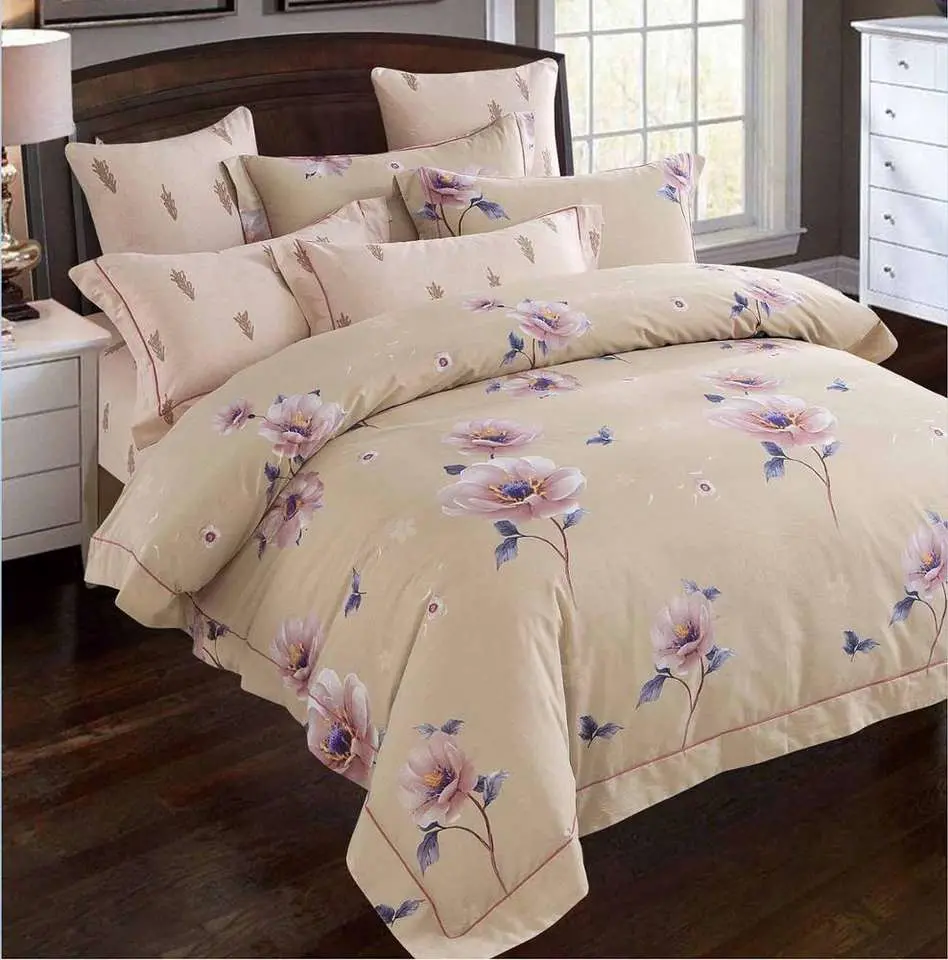 Hot Sale Comforter Cover Set Microfiber Wholesale/Supplier Home Textile Soft Bedding and Pillowcases.