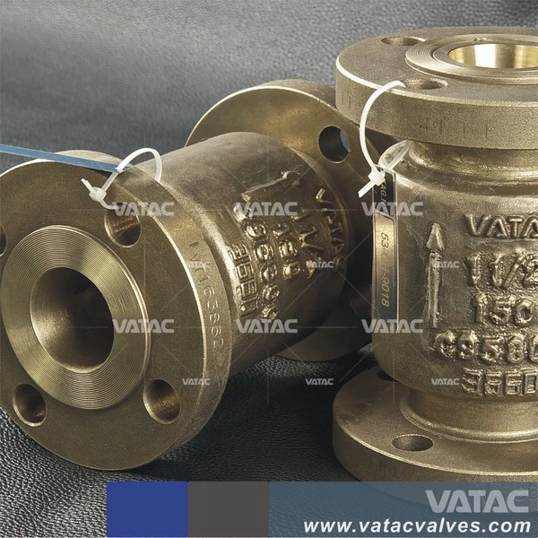 Aluminium Bronze B148 C95800/C95400 Flanged Bolted Bonnet Lift Check Valve