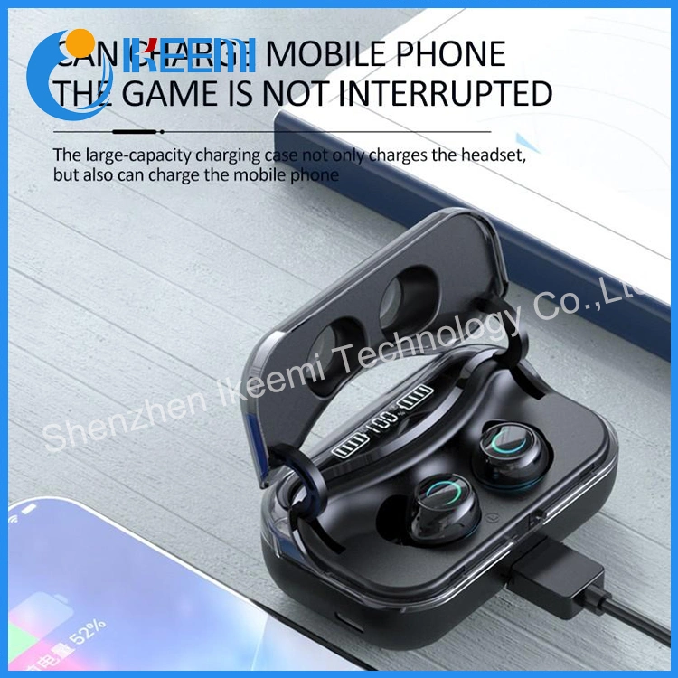 G08 Tws 5.0 Bt Stereo Earphone Wireless Earphones Ipx7 Waterproof Earphones