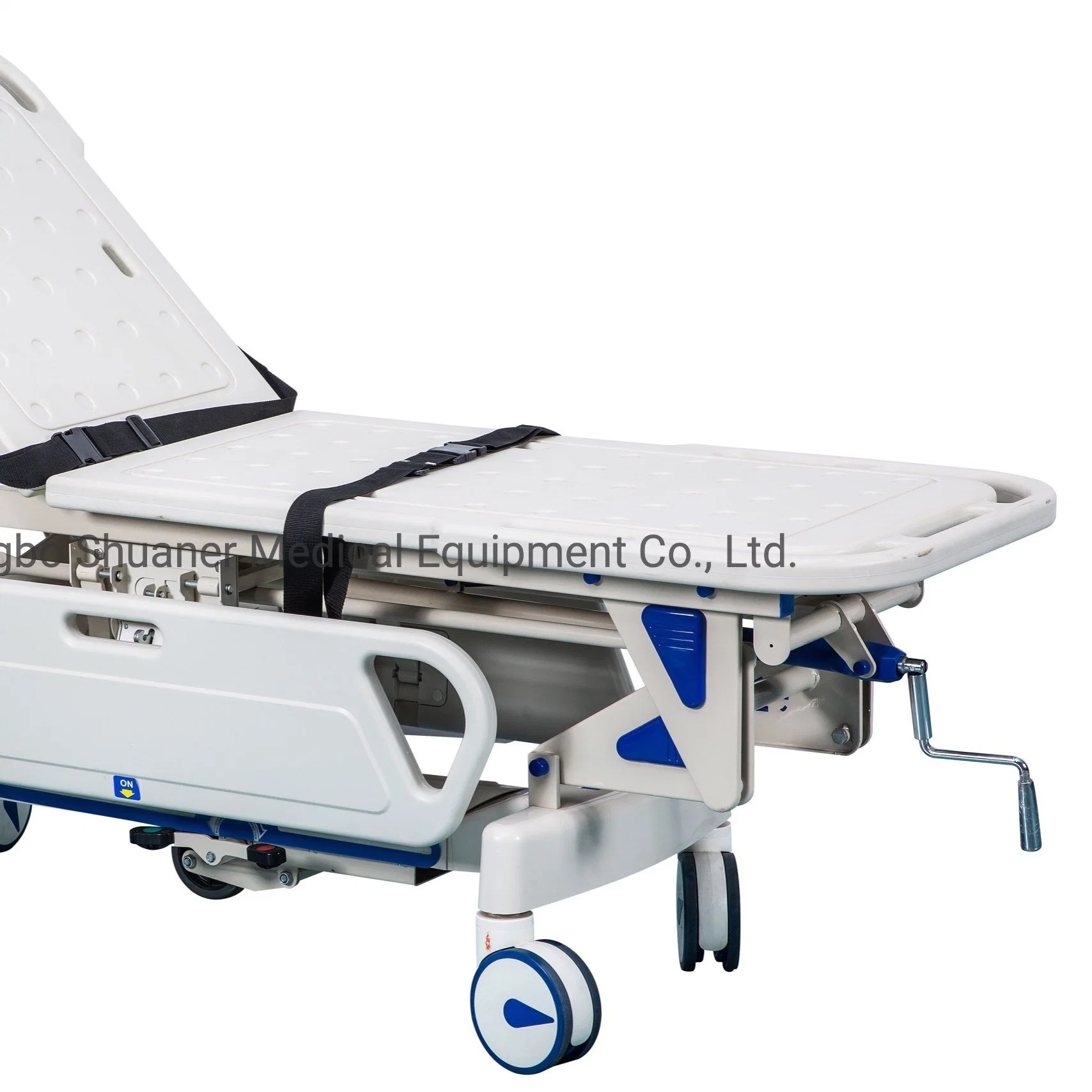 Factory Customized Hospital Equipment Ambulance Emergency Stretcher Cart Patient Transport Trolley