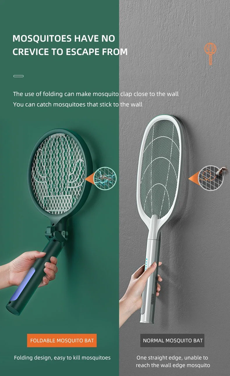 2021 Insect Bug Zapper Mosquito Schläger Electric Fly Swatter Anti Insect Mosquito Killer Bat Mosquito Killer Racket Electronic