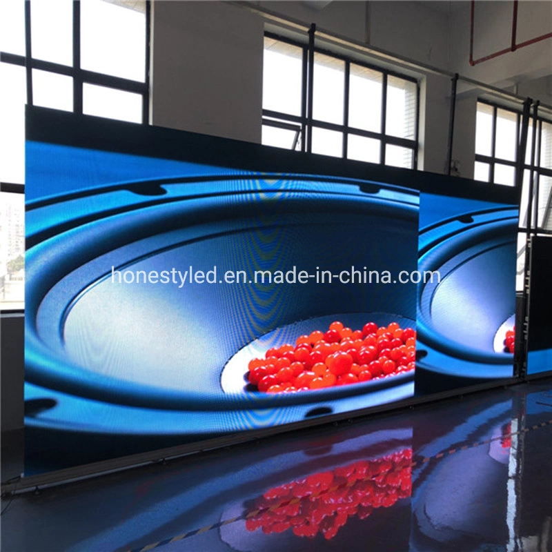 Factory Direct Rental LED Display Panel P3.91 Indoor LED Sign RGB Die-Casting Cabinet 500X500mm/ 500X1000mm SMD Rental Full Color Advertising LED