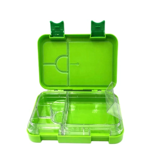 Custom Printed Plastic Lunch Box with Tritan Inner Tray for Kids Food Container