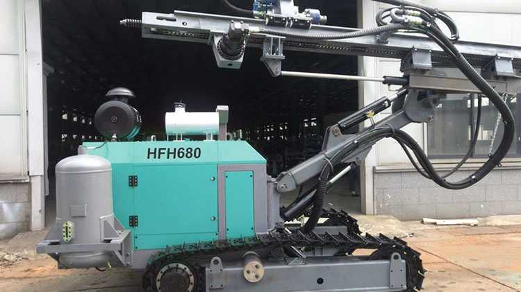 Hfh680 High E Resistance DTH Drill Rig Machine for Urban Construction